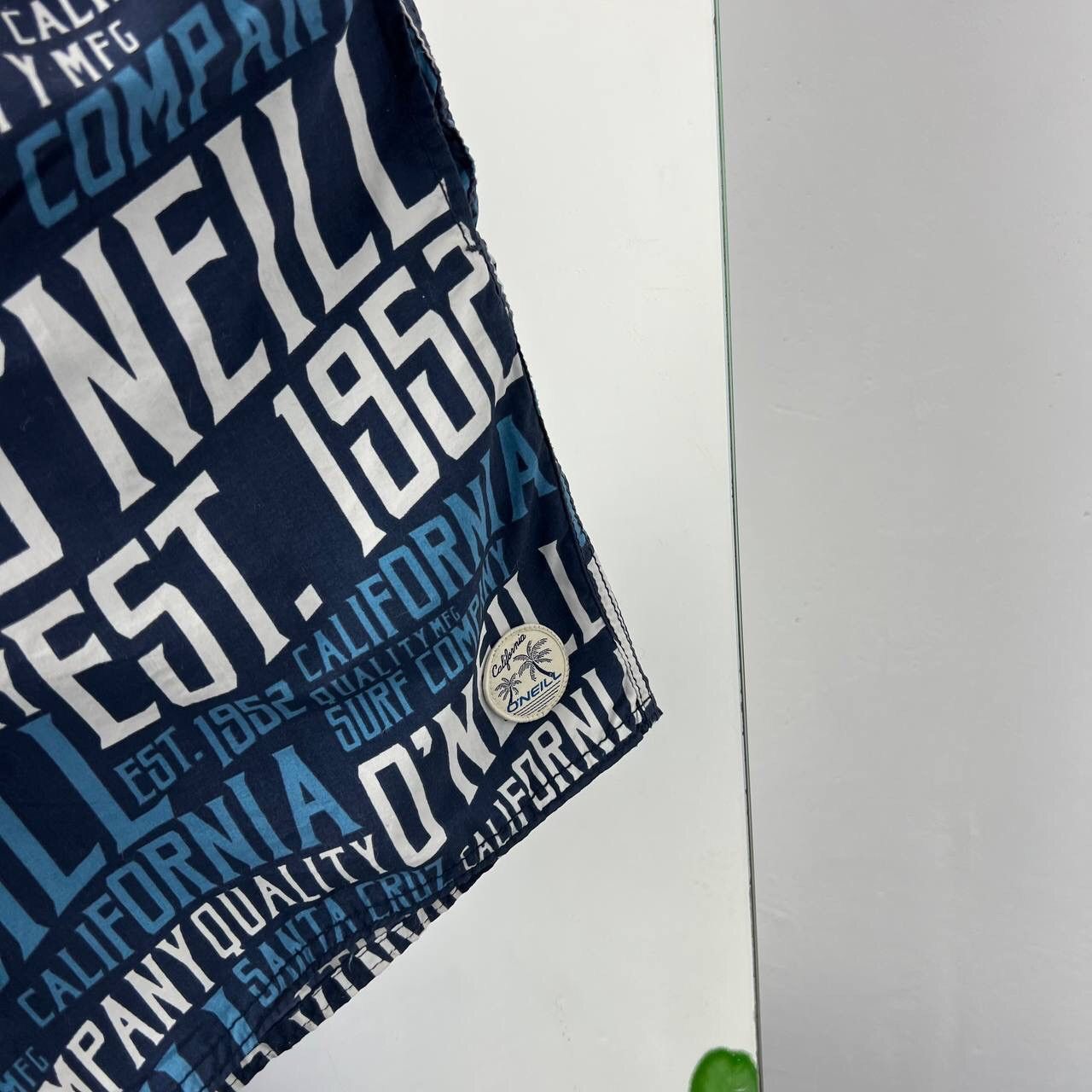 O'Neill Y2k O’Neil Shorts Multi Logo Vintage Surf Style Full Print Size US 30 / EU 46 - 2 Thumbnail
