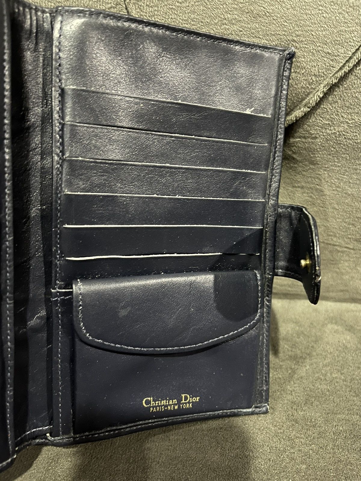 Christian Dior Monsieur Authentic Christian Dior Vintage Oblique Trotter Wallet Size ONE SIZE - 12 Thumbnail