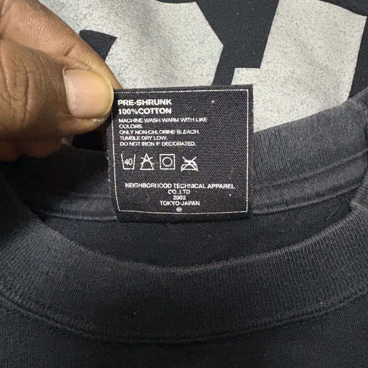 Neighborhood × Vintage Vintage Neighborhood 148 Support Thundervolt 2004 T Shirt Size US M / EU 48-50 / 2 - 7 Thumbnail