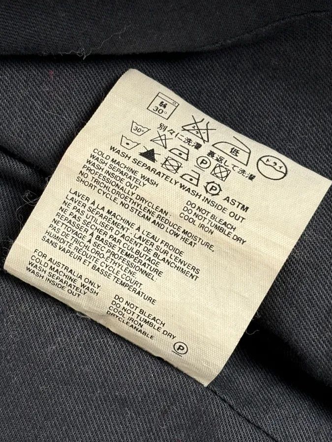 Miu Miu 2000s Miu Miu Blue Navy Denim Buttoned Jacket Size US M / EU 48-50 / 2 - 12 Thumbnail