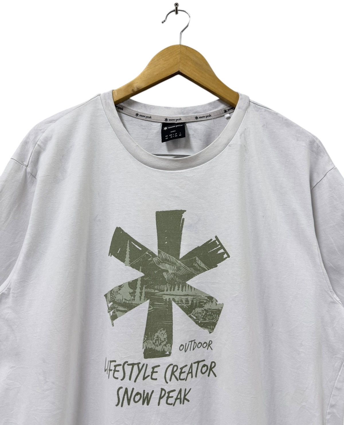 Snow Peak Snow Peak Outdoor Lifestyle Creator Logo Tee Size US M / EU 48-50 / 2 - 3 Thumbnail