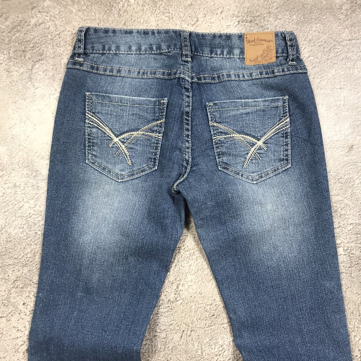 Vintage Vintage Y2K Flared Distressed Grunge Jeans Japan Cropped 25 Size 25" / US 0 / IT 36 - 4 Thumbnail