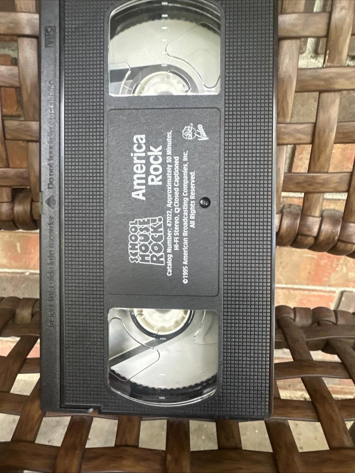 Designer Disney School House Rock America Rocks! VHS Video Tape ABC Size ONE SIZE - 7 Thumbnail