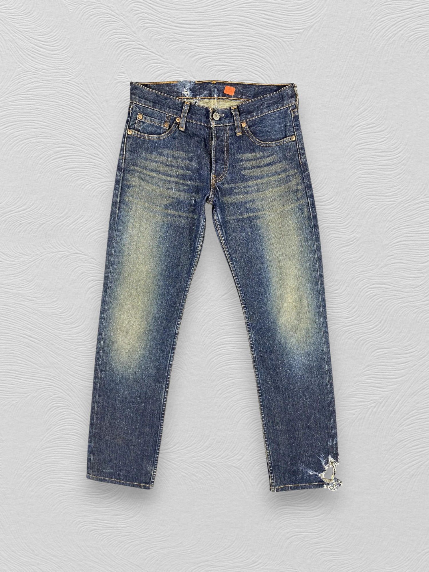 Levi's Distressed Blue Vintage Levi's 522 30x33 Denim -JN2001 Size US 30 / EU 46 - 1 Thumbnail