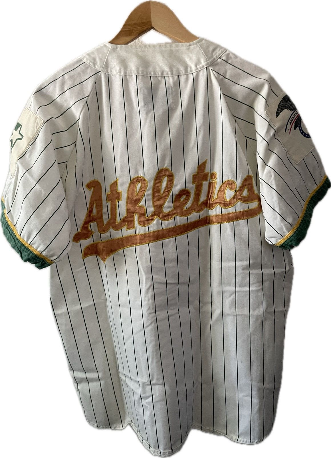 Starter Oakland A’s Starter Jersey **Style Worn By 2Pac** Vtg 90s Size US L / EU 52-54 / 3 - 3 Thumbnail