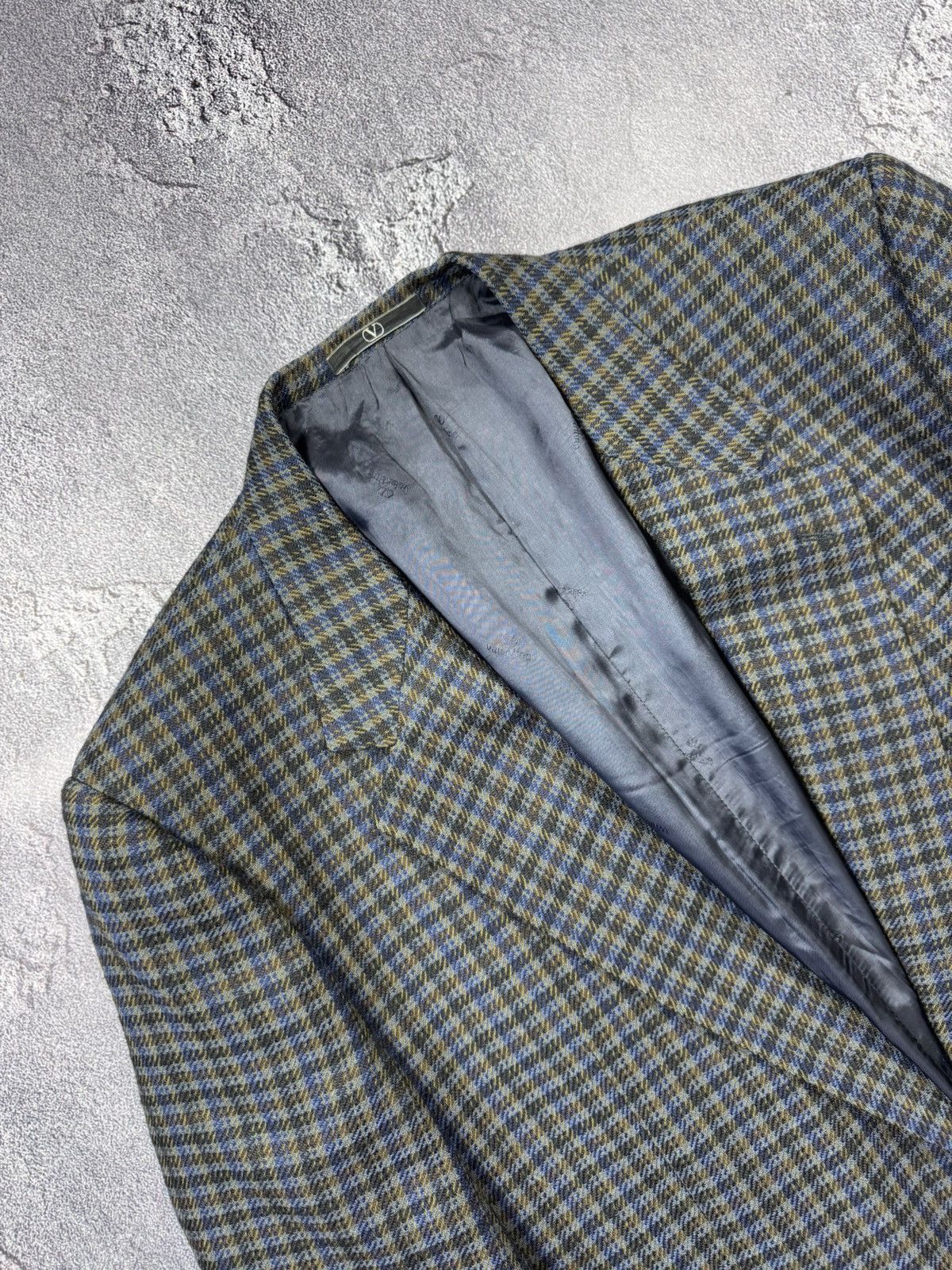 Valentino Valentino Uomo Vintage Wool Blazer — Made in Italy Size 52R - 2 Thumbnail