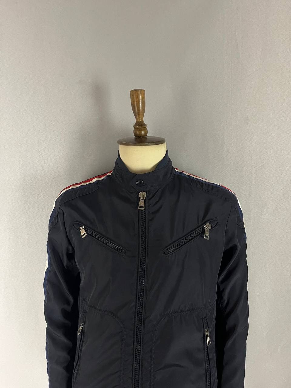 Moncler Moncler Jacket Navy Size US L / EU 52-54 / 3 - 2 Thumbnail