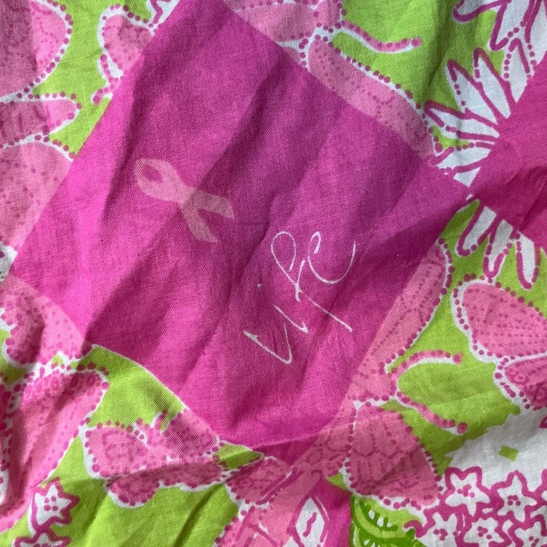 Lilly Pulitzer Lilly Pulitzer Ford Breast Cancer Awareness Scarf Size ONE SIZE - 6 Thumbnail