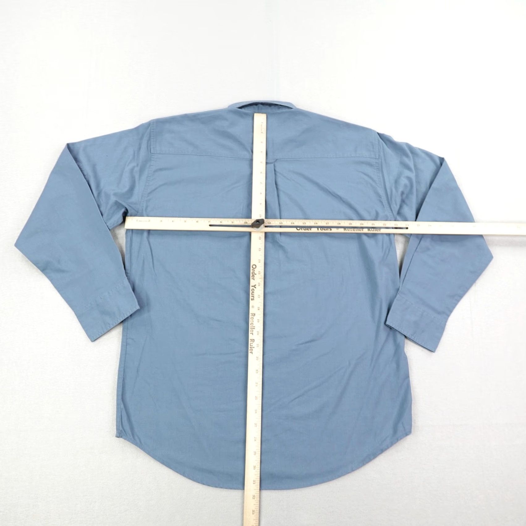 Vintage Cabelas Shirt Mens Medium Blue Padded Elbows Hunting Button Up Camping Outdoors Size US M / EU 48-50 / 2 - 4 Thumbnail