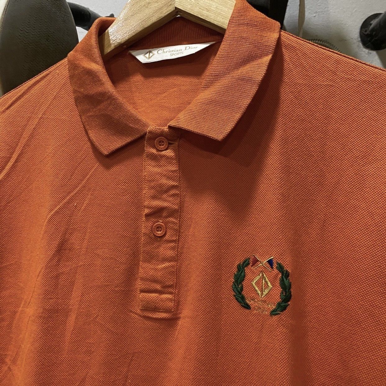 Christian Dior Monsieur × Dior Vintage Christian Dior Polo Shirt Size US L / EU 52-54 / 3 - 3 Thumbnail