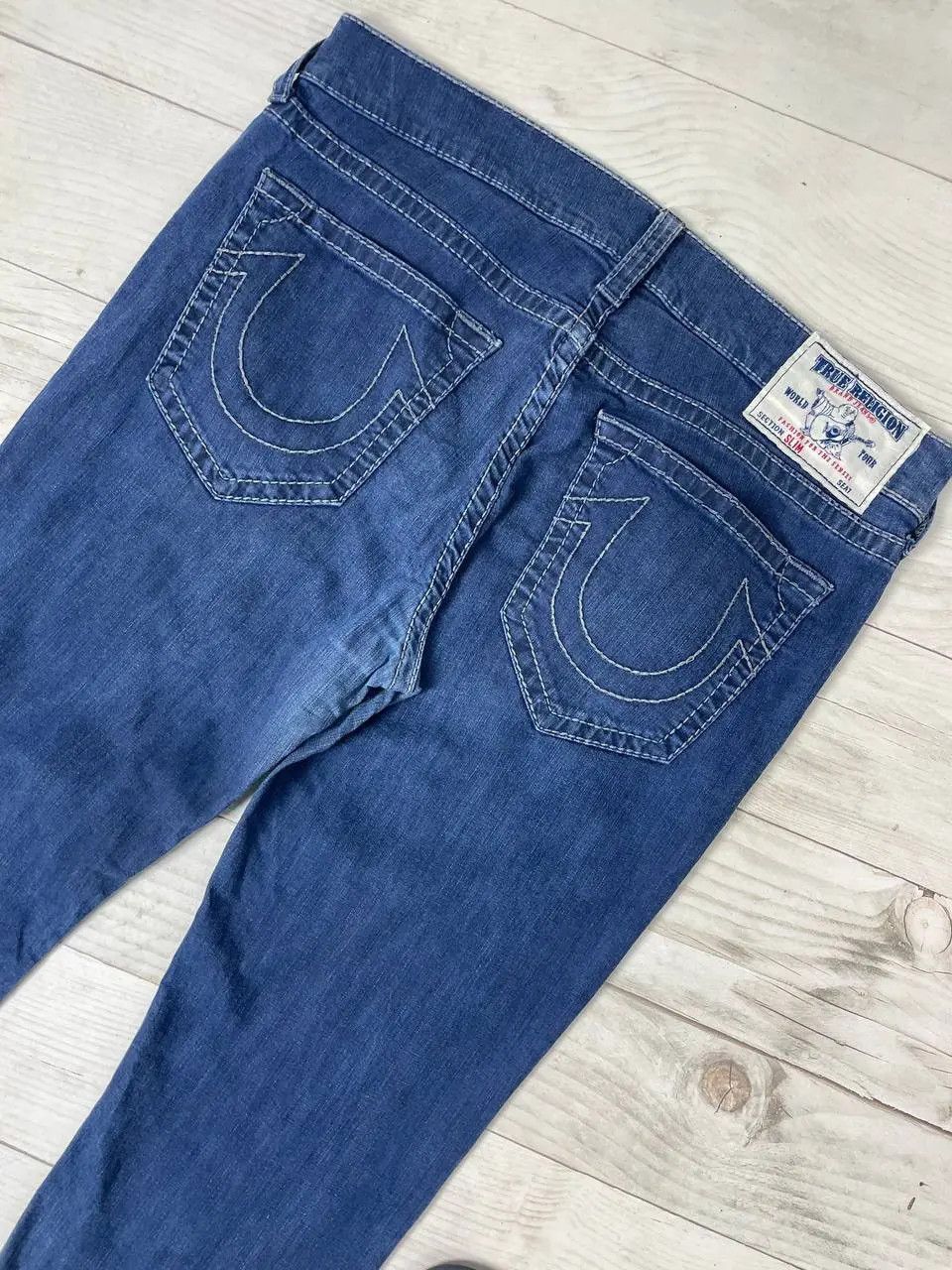 True Religion Vintage True Religion Slim Denim Jeans Y2K 90s Japan Size US 38 / EU 54 - 11 Thumbnail