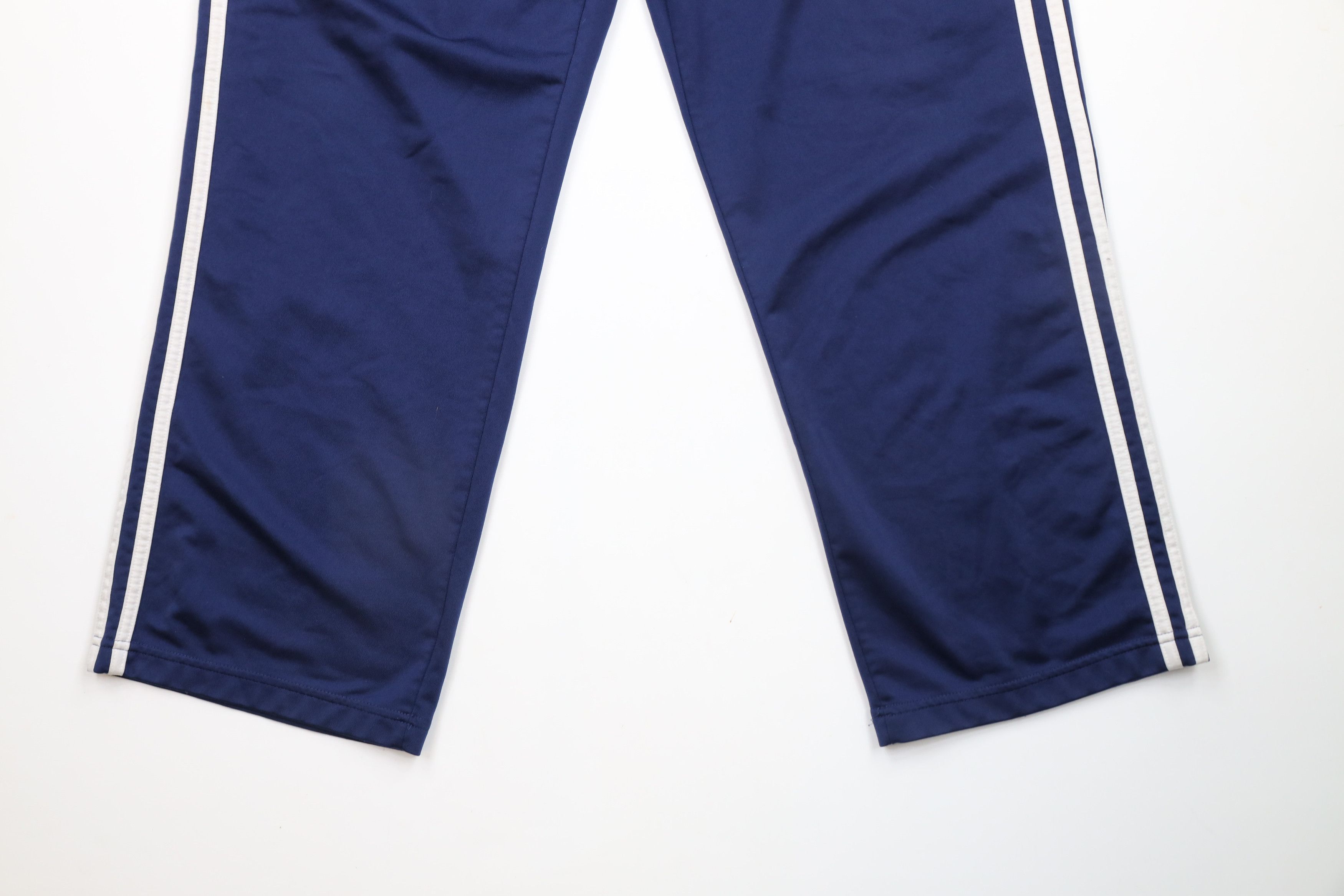 Adidas × Vintage Vintage Y2K 2002 Adidas Spell Out Striped Wide Leg Pants Size US 36 / EU 52 - 4 Thumbnail