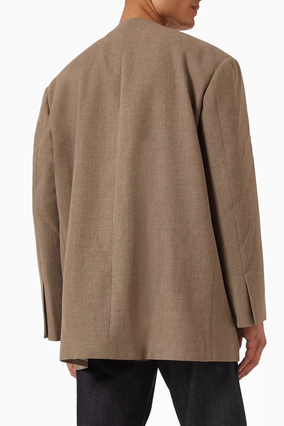 Jil Sander o1mt1gz0625 Oversize Blazer in Brown Size US M / EU 48-50 / 2 - 3 Thumbnail