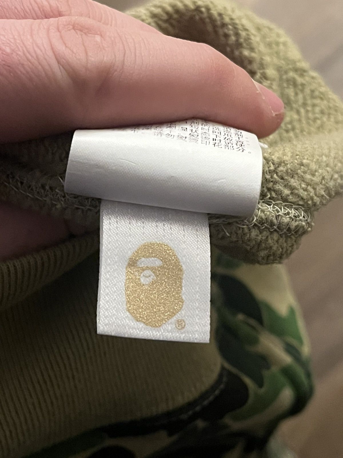 Bape Bape A Bathing Ape 1st Camo Full Zip Split Hoodie size XXL Size US XXL / EU 58 / 5 - 9 Thumbnail