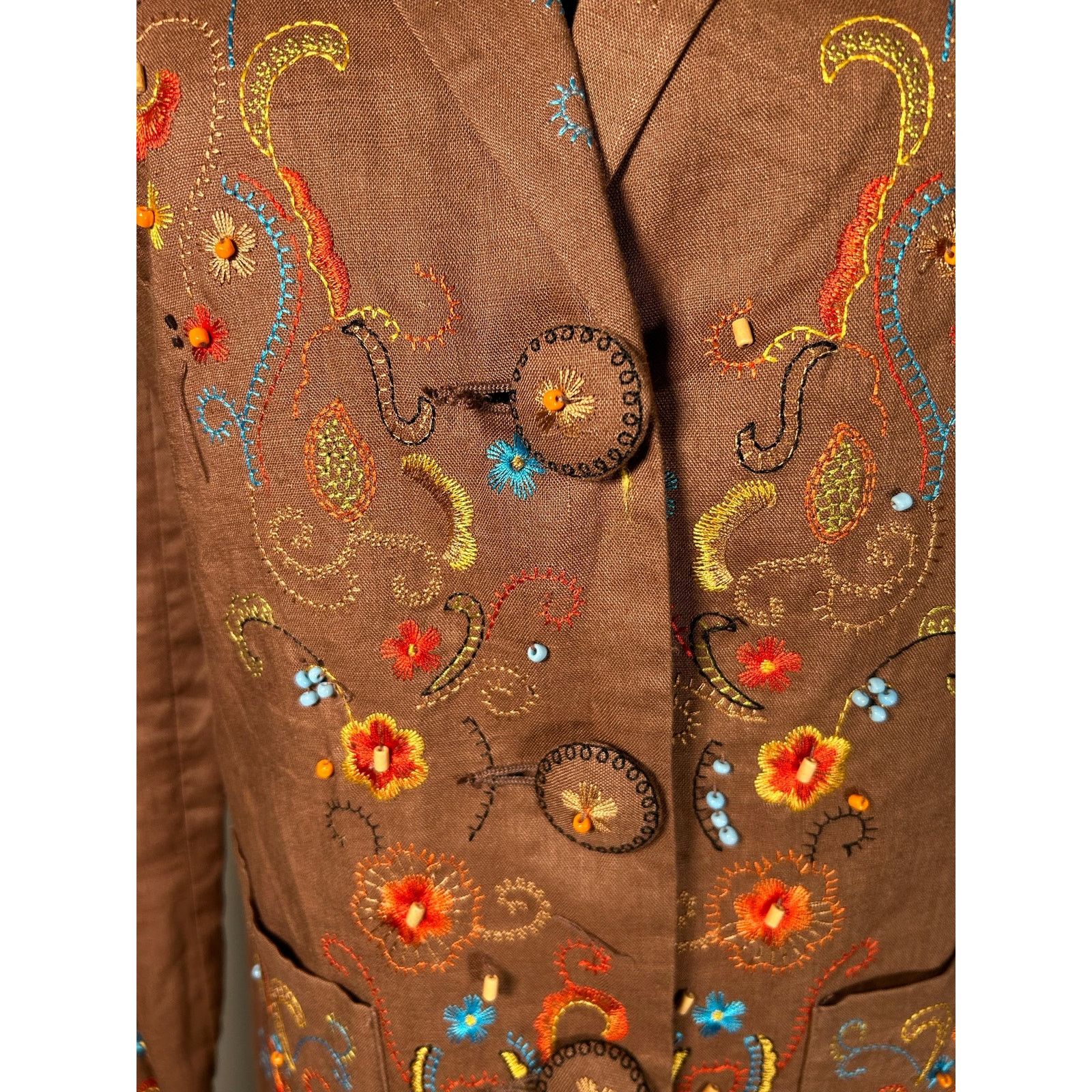 Other Silkland Gorgeous Embroidered Two Piece Set Size 6 NWOT Size 28" / US 6 / IT 42 - 4 Thumbnail