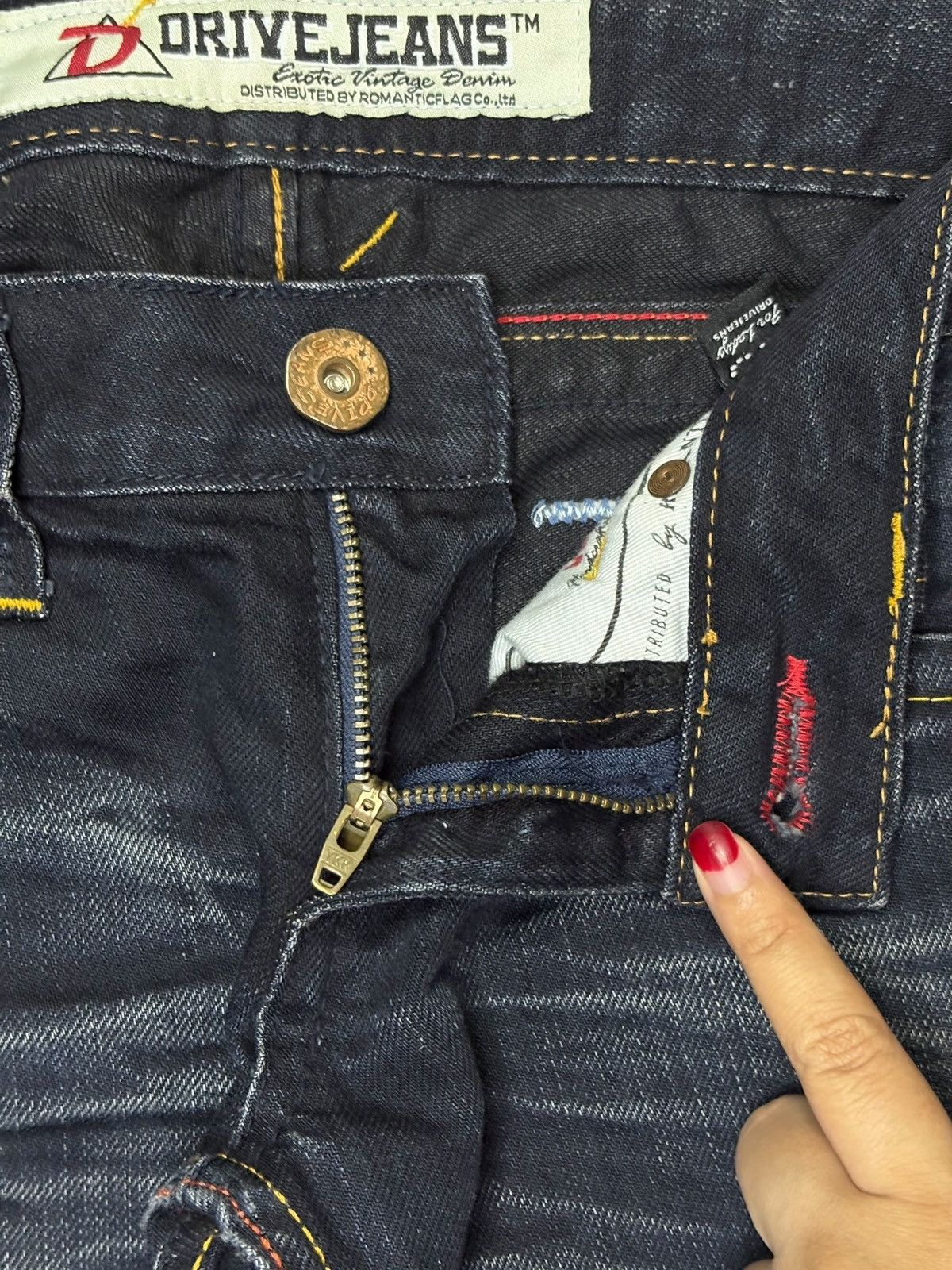 Japanese Brand Vintage Japanese Brand Mud Wash Distressed Flare Jeans Size 29" - 9 Thumbnail