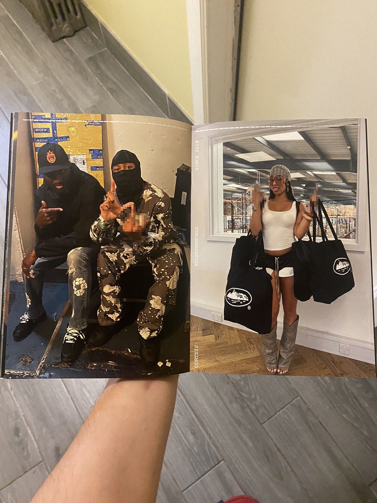 Corteiz Corteiz Book Rules the world NYC Exclusive Size ONE SIZE - 4 Thumbnail