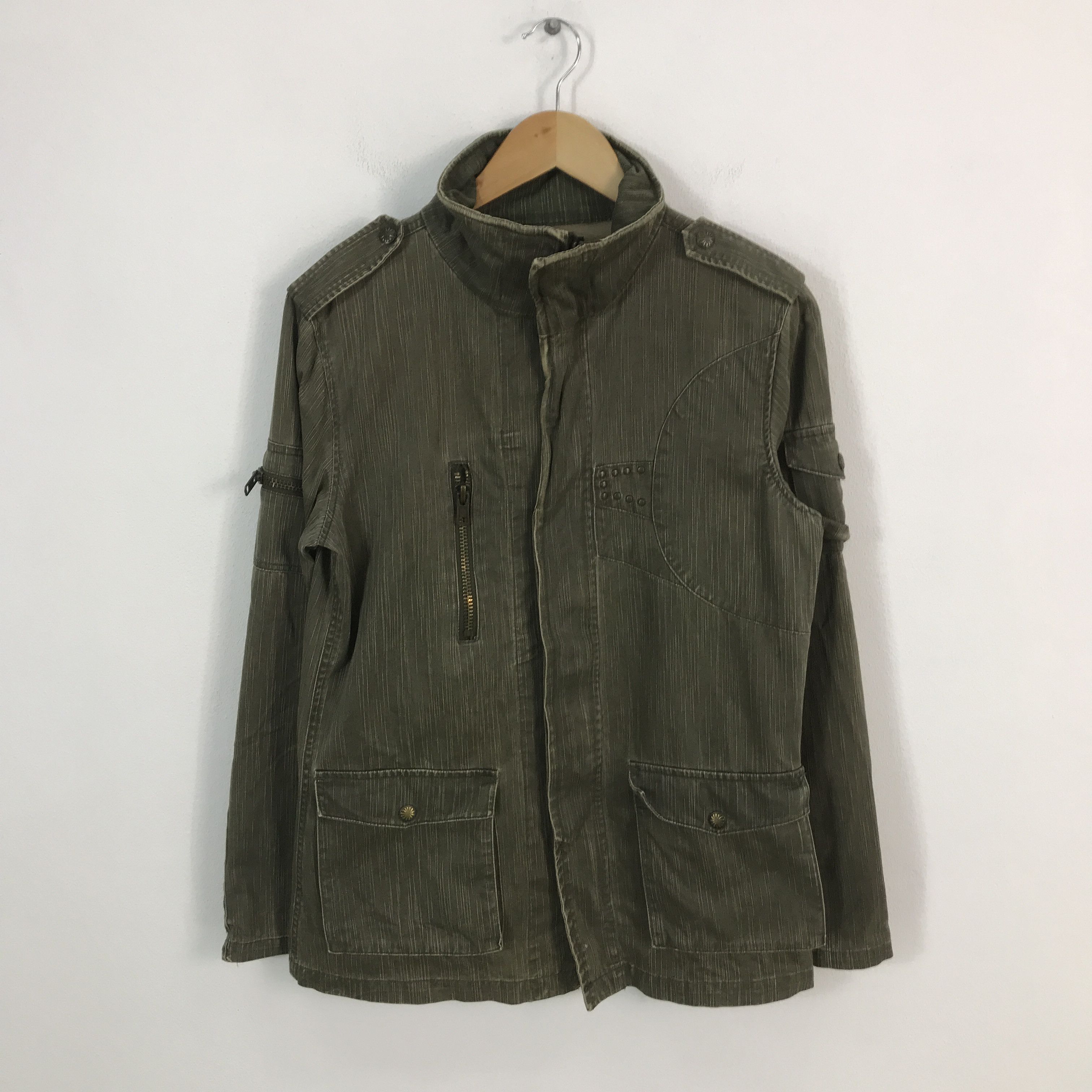 Japanese Brand punk style design armee francaise jacket Size US M / EU 48-50 / 2 - 1 Thumbnail