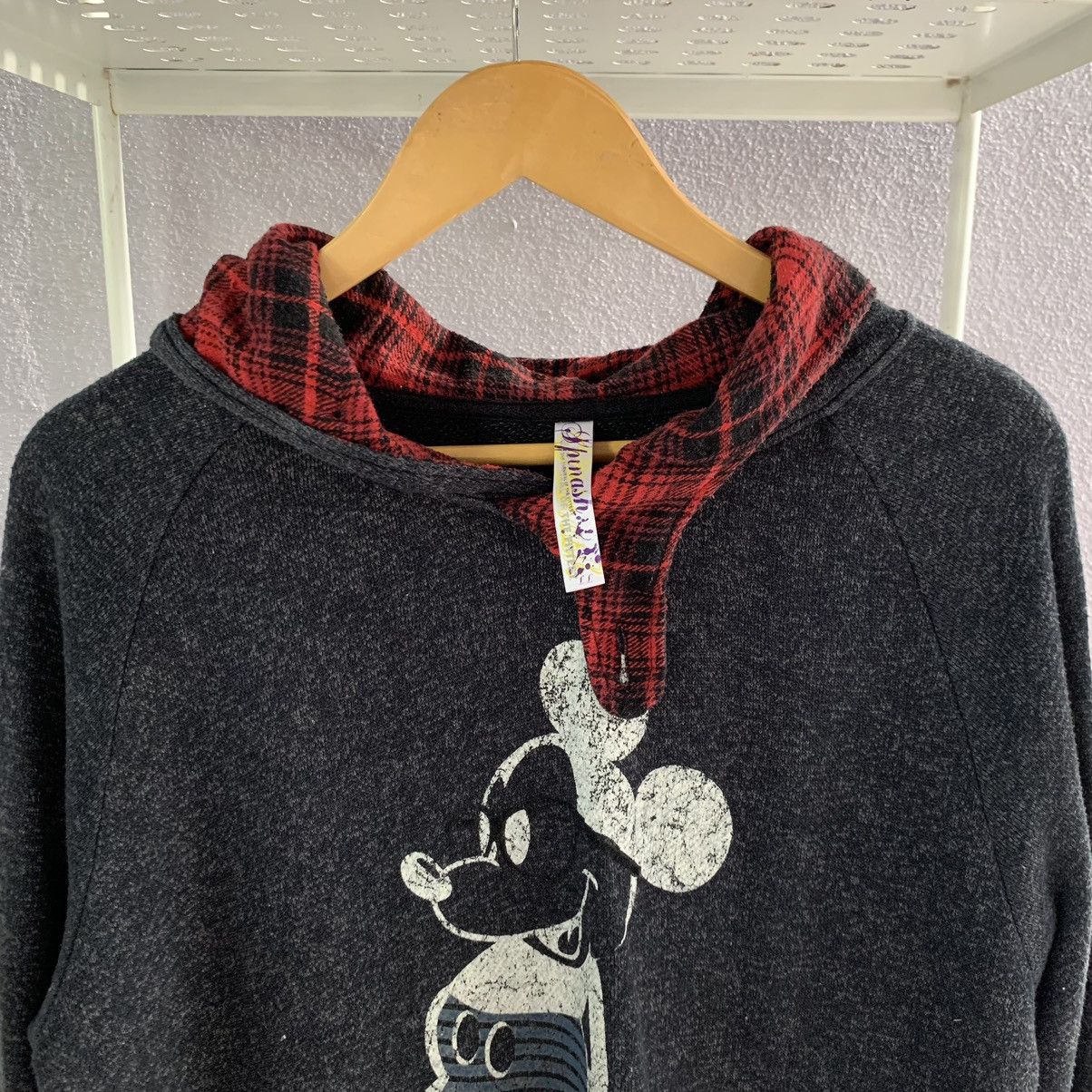 Disney × Mickey Mouse × Vintage Vintage Disney Mickey Mouse Hoodie Size US XL / EU 56 / 4 - 15 Thumbnail