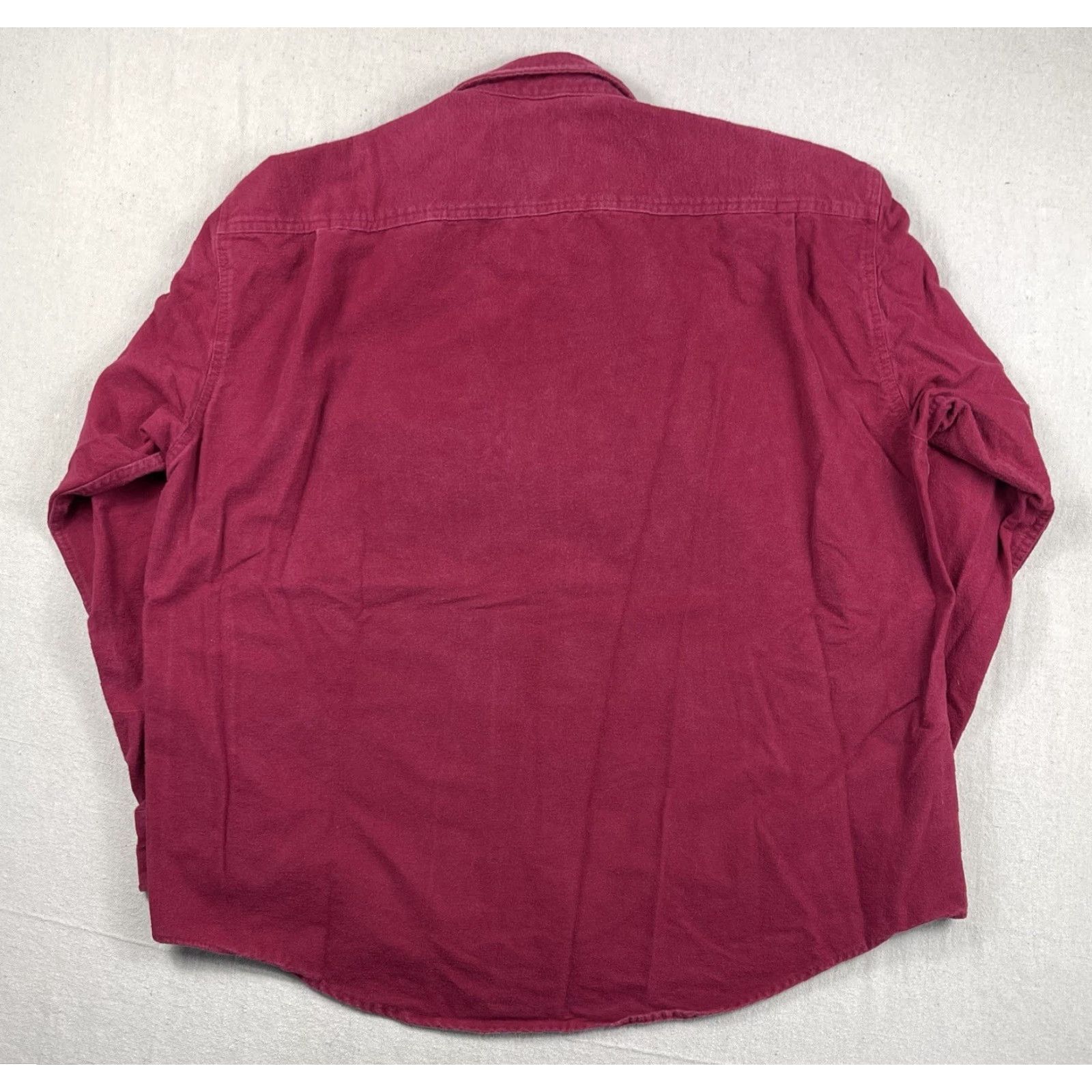 Vintage Cabela's Shirt Men XL Red Chamois Flannel Button-Up Vintage Outdoors Long Sleeve Size US XL / EU 56 / 4 - 3 Thumbnail