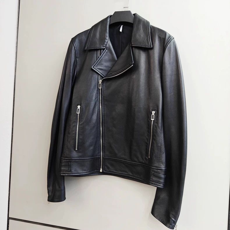 Dior Dior Lambskin locotor leather jacket Size US M / EU 48-50 / 2 - 1 Thumbnail