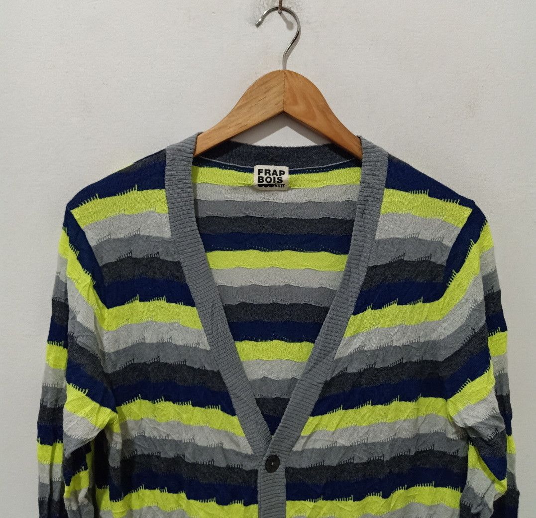 Frapbois Frapbois by Issey Miyake Cardigan Knitwear Size L / US 10 / IT 46 - 3 Thumbnail