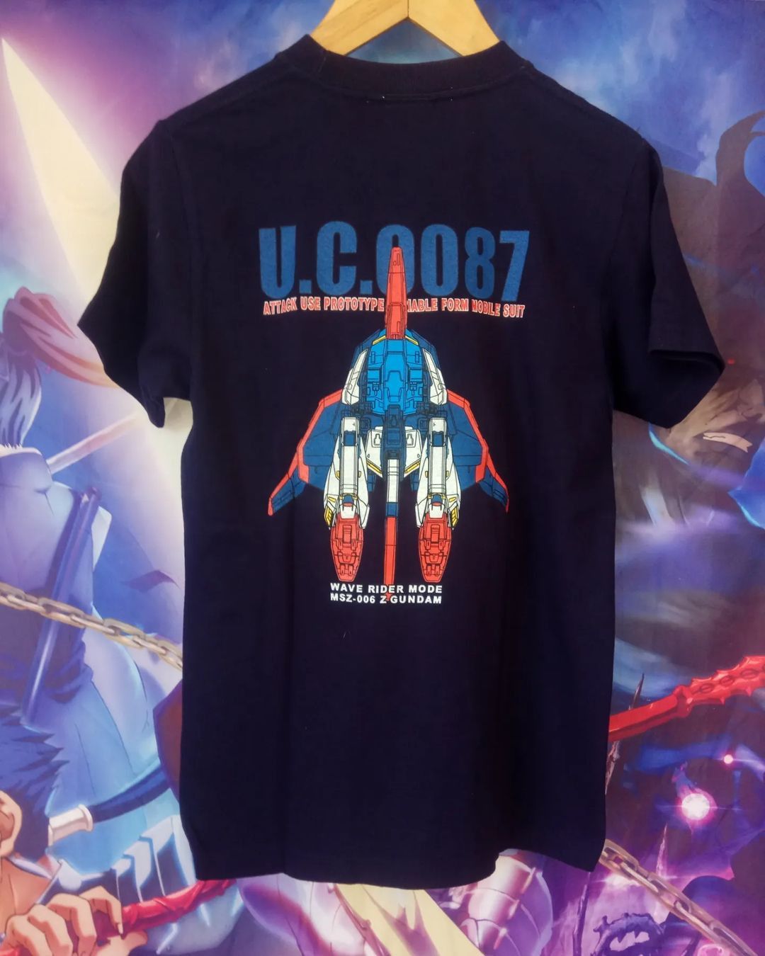 Anime × Japanese Brand × Vintage Vintage Gundam MSZ-006 Z Anime Tee Cospa Size US S / EU 44-46 / 1 - 1 Thumbnail