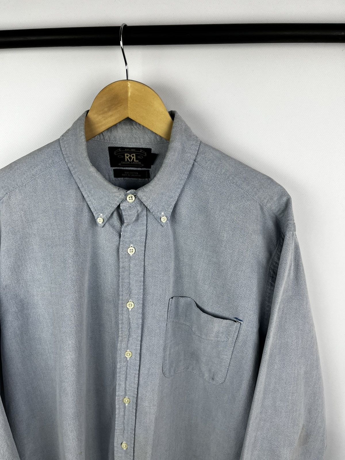 RRL Ralph Lauren RRL button shirt western Size US XL / EU 56 / 4 - 2 Thumbnail