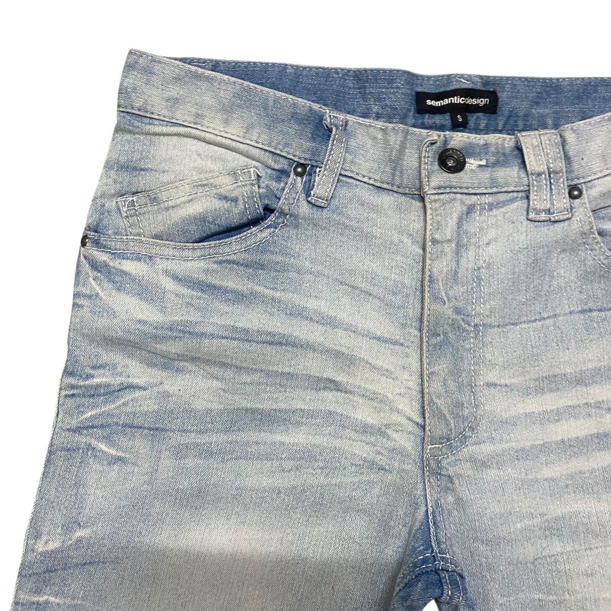 semanticdesign Semantic Design Denim Curve Leg Jeans Size US 30 / EU 46 - 4 Thumbnail