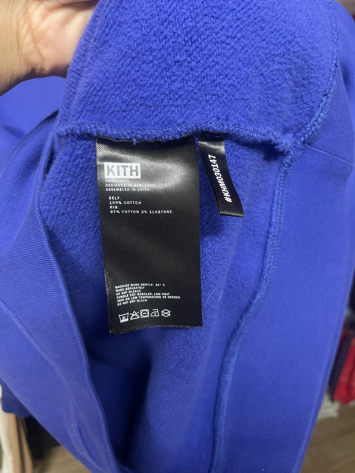 Kith Kith Capsule “KXTH” Box Logo Crewneck Cyanotype Size Medium Size US M / EU 48-50 / 2 - 5 Thumbnail