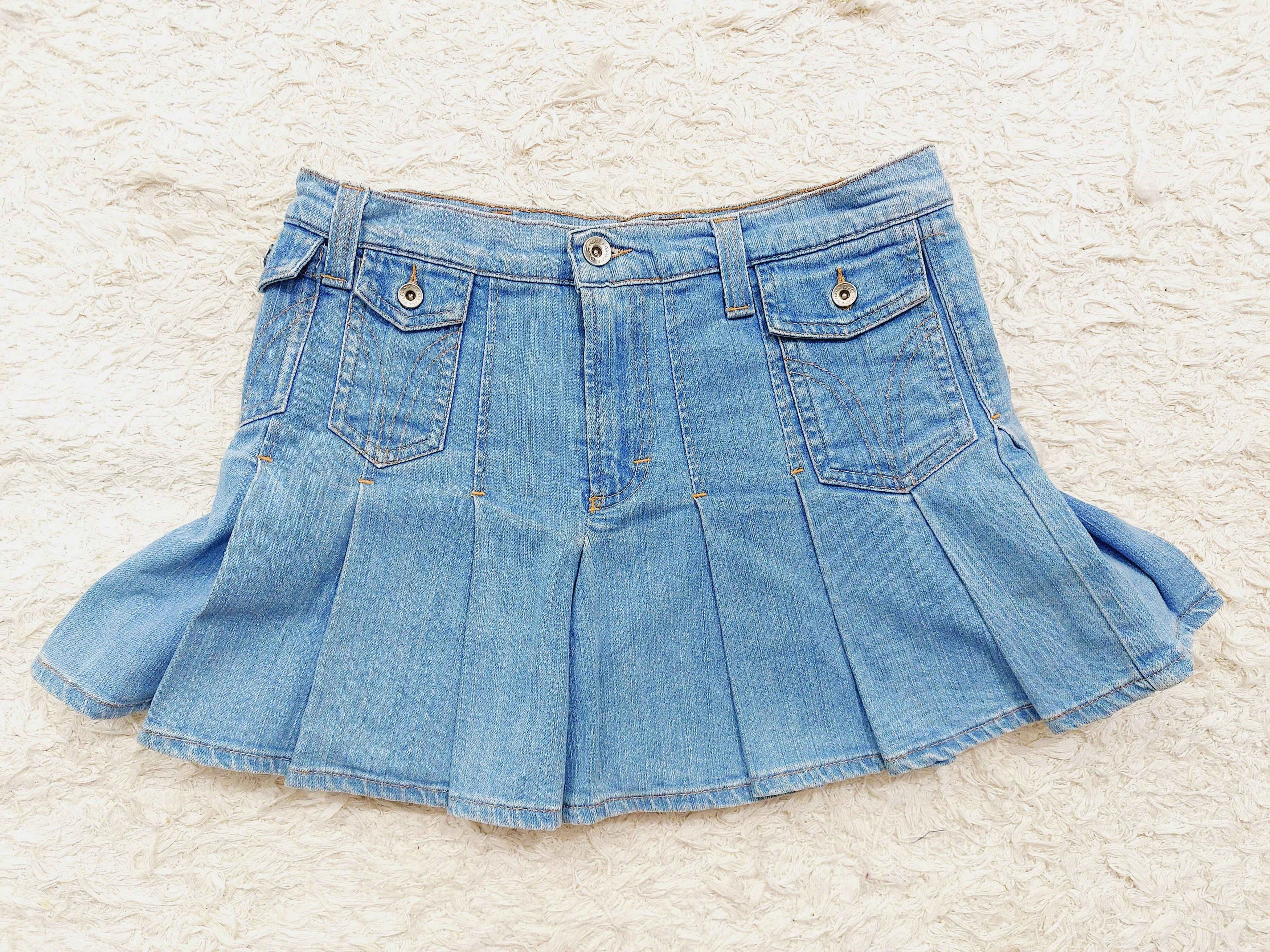 Dolce & Gabbana Dolce and Gabbana D&G "Pin Up" Mini Pleated Mini Skirt Size 30" / US 8 / IT 44 - 5 Thumbnail