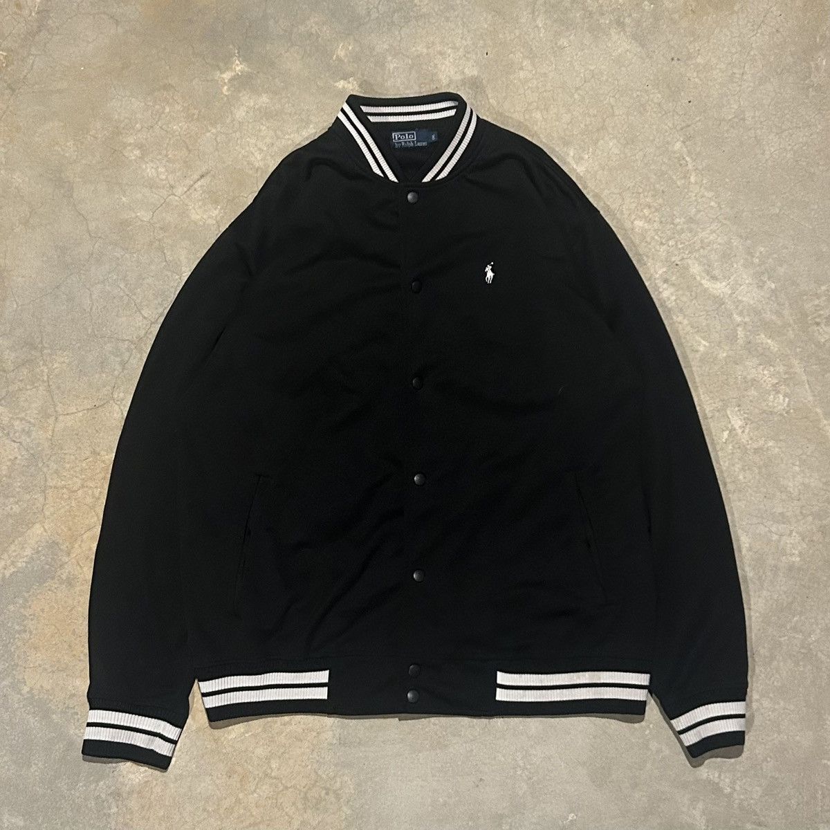 Polo Ralph Lauren × Vintage Vintage 2000s Polo Ralph Lauren Pony Varsity Bomber Jacket Size US XXL / EU 58 / 5 - 1 Thumbnail