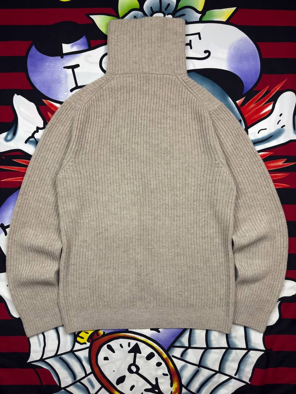 Iris von Arnim Iris Von Arnim 1/4 Zip Luxury Uomo Cashmere Sweater Navy Size US S / EU 44-46 / 1 - 5 Thumbnail