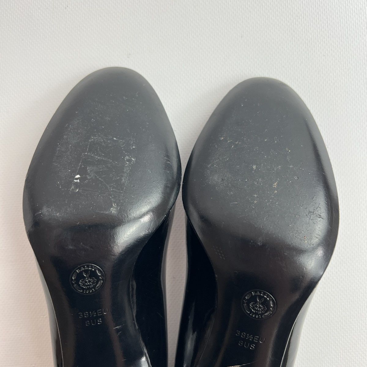 Bally Bally Black Leather Styleflex Heels Size US 8 / IT 38 - 9 Thumbnail