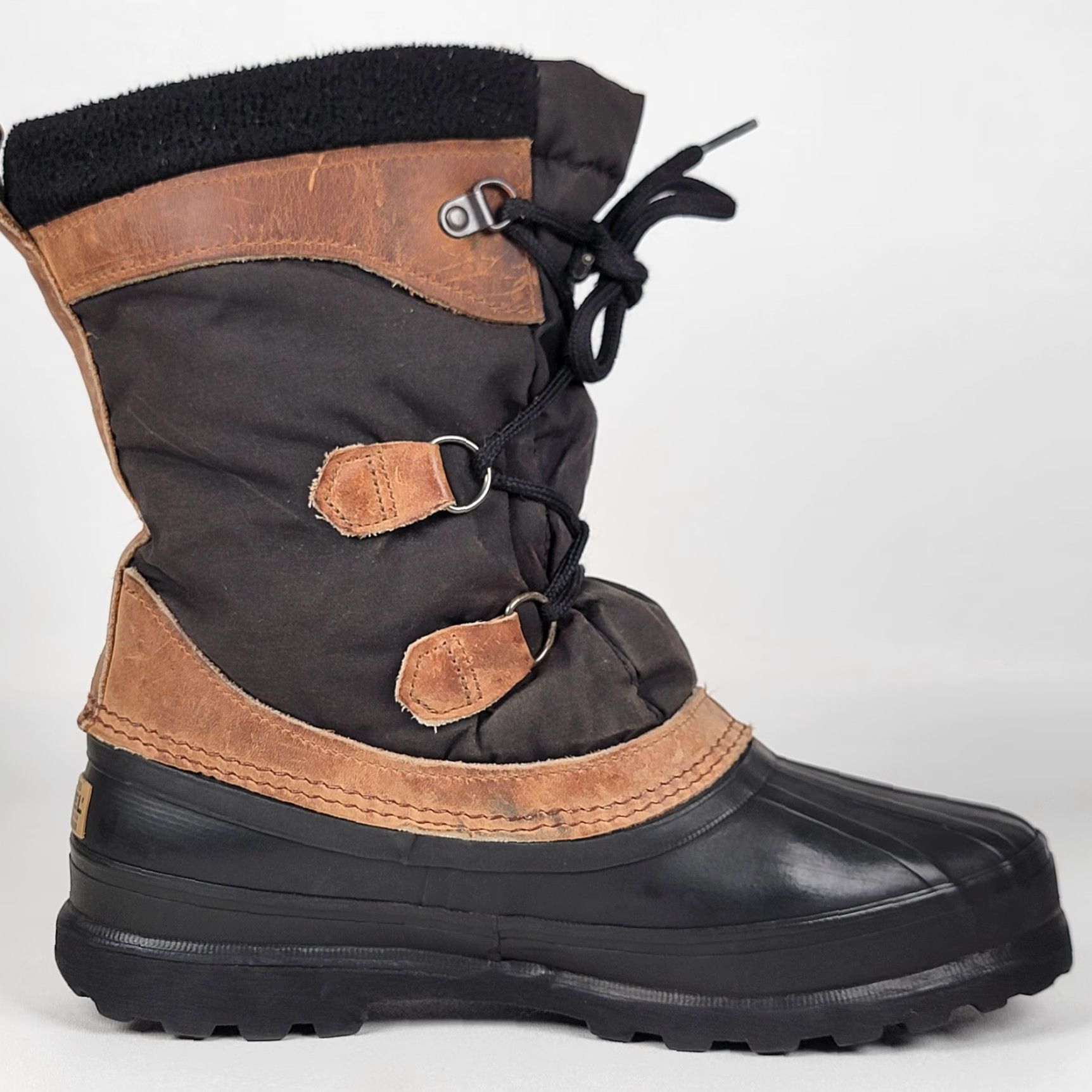 SOREL SOREL Eddie Bauer Boots Womens 10.5 Winter Snow Rain Brown Felt Lined Insulated Lace Up Round Toe Casual Waterproof Waterproof? Size US 11 / IT 41 - 5 Thumbnail