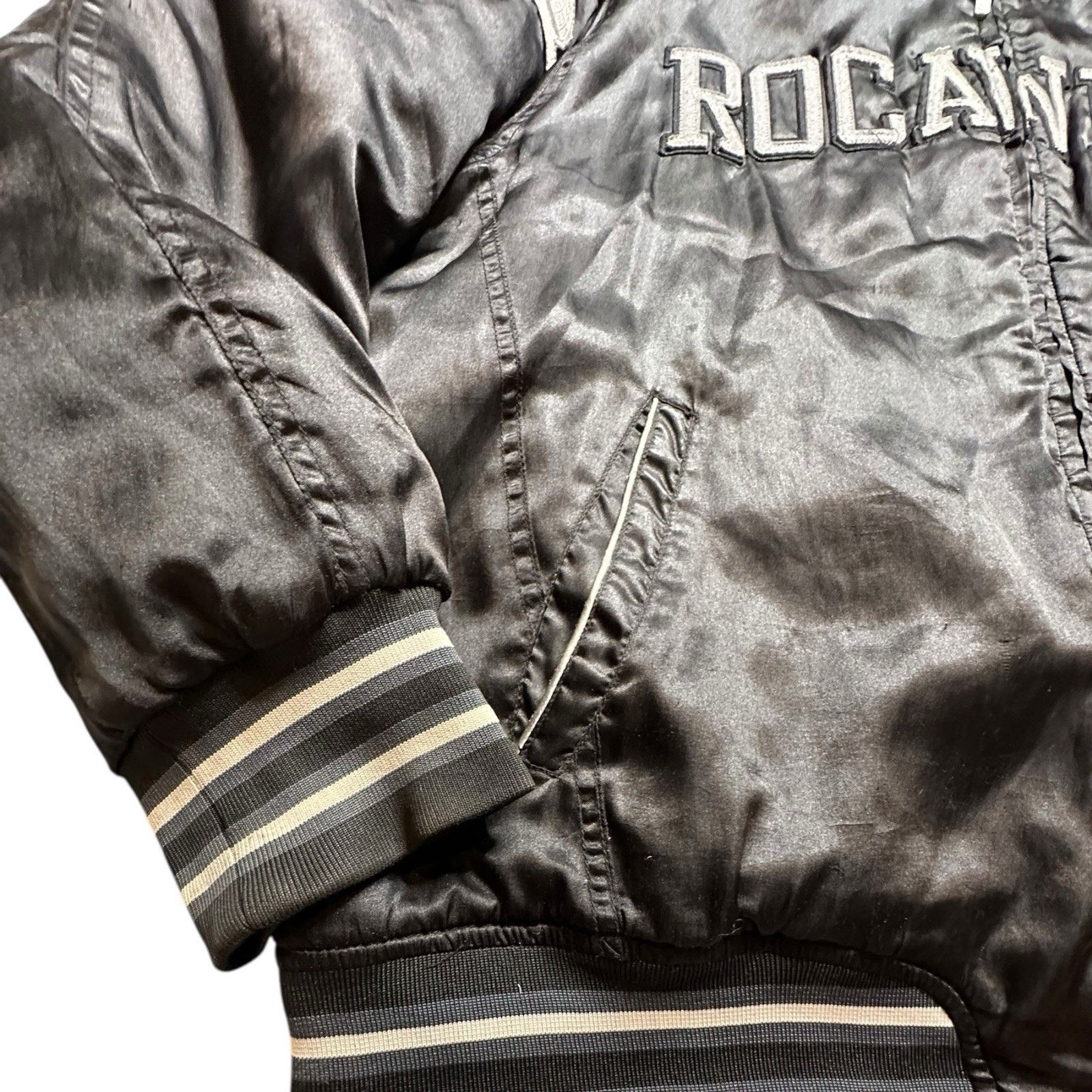 Rocawear Vintage Rare 2000’s Y2K Rocawear Bomber Satin Jacket 2XL Size US XXL / EU 58 / 5 - 5 Thumbnail