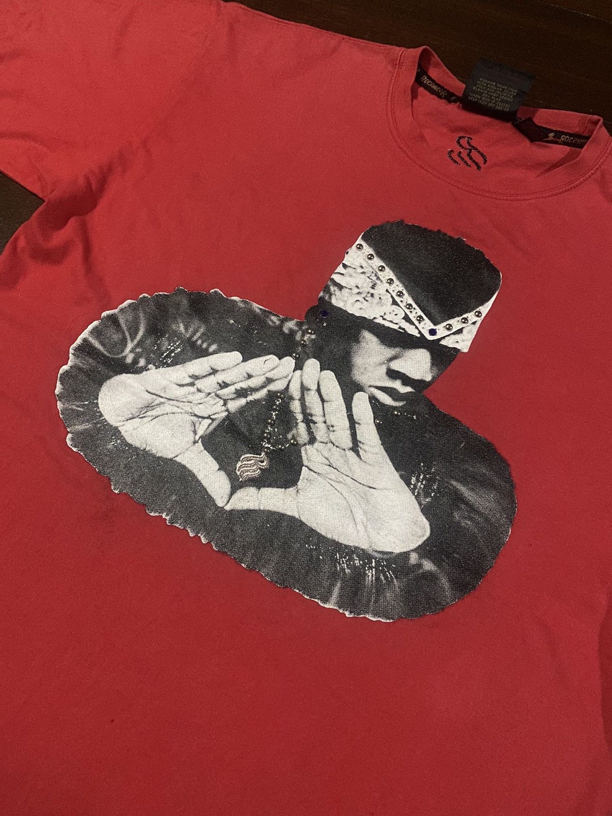JNCO × Rap Tees × Rocawear Vintage Y2K Rocawear hip hop necklaces Graphic Tee Size US XXL / EU 58 / 5 - 5 Thumbnail