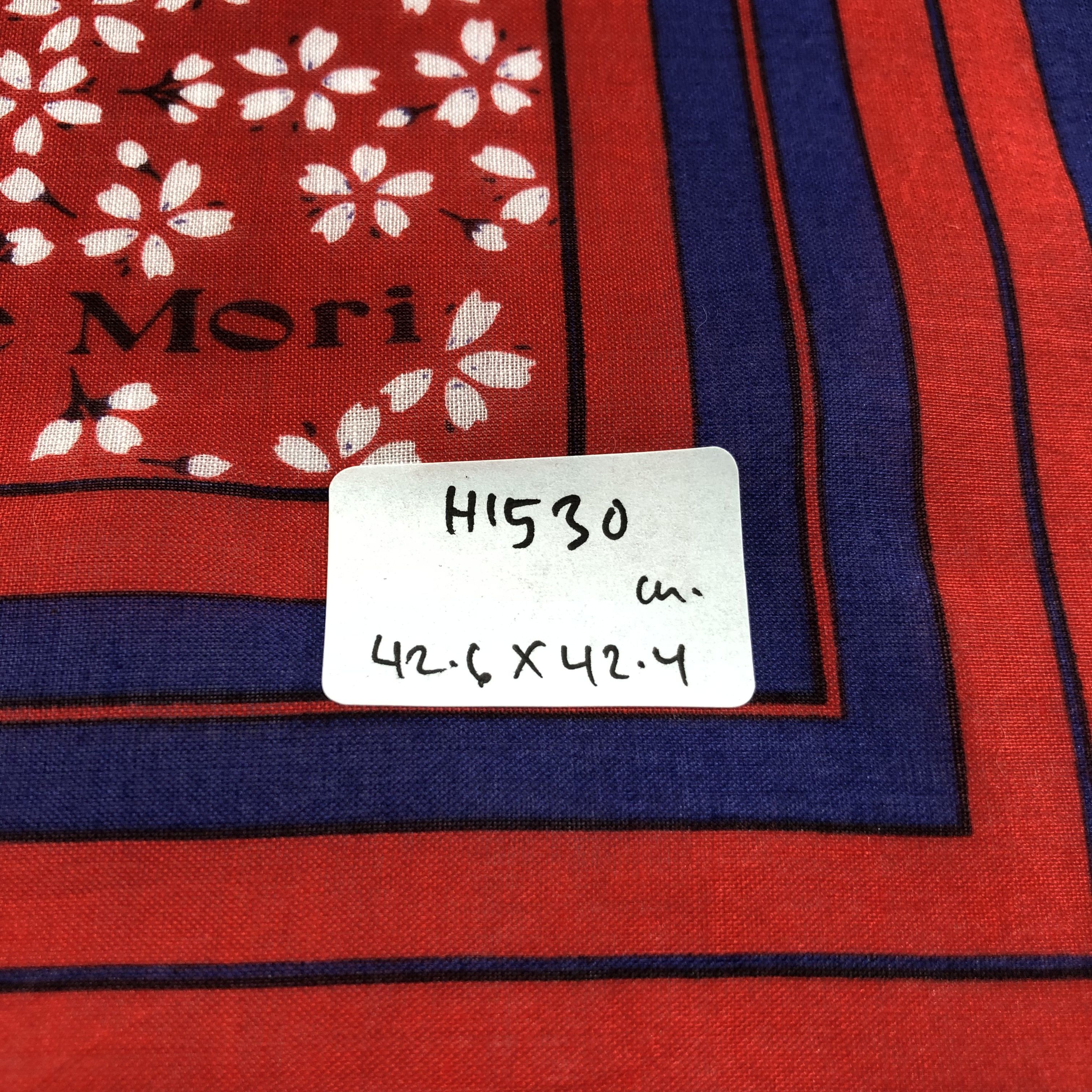 Hanae Mori Hanae Mori Handkerchief Neckerchief Bandana H1530 Size ONE SIZE - 5 Thumbnail