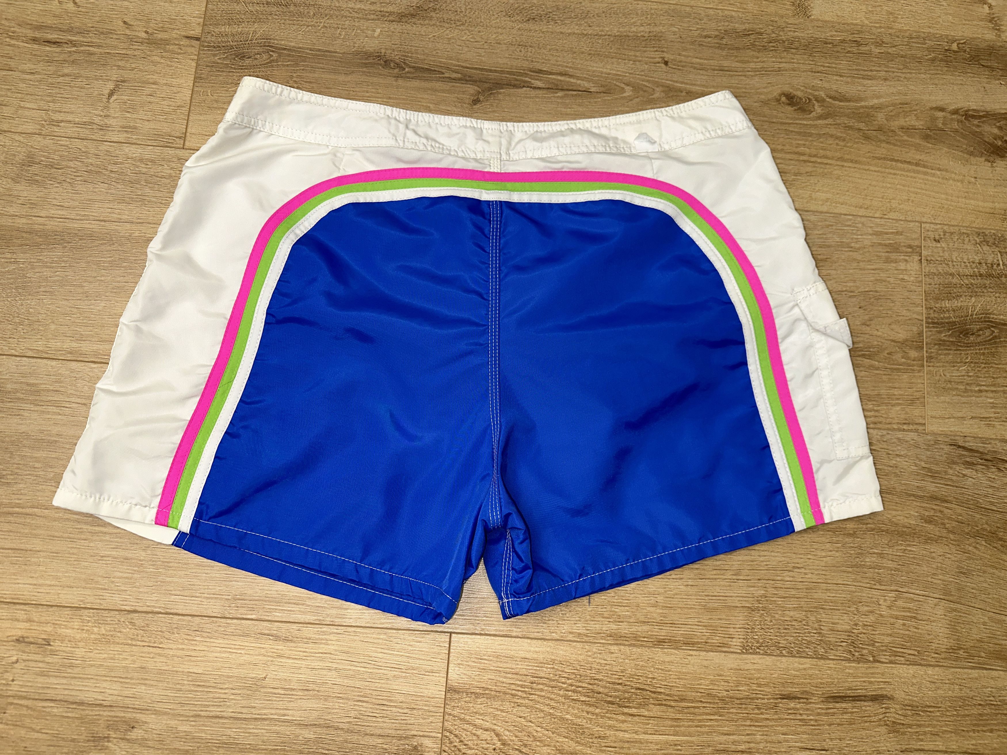 Sundek Double Color Sundek Swim Shorts Size 38 Curved Panel Trim Size US 38 / EU 54 - 1 Thumbnail