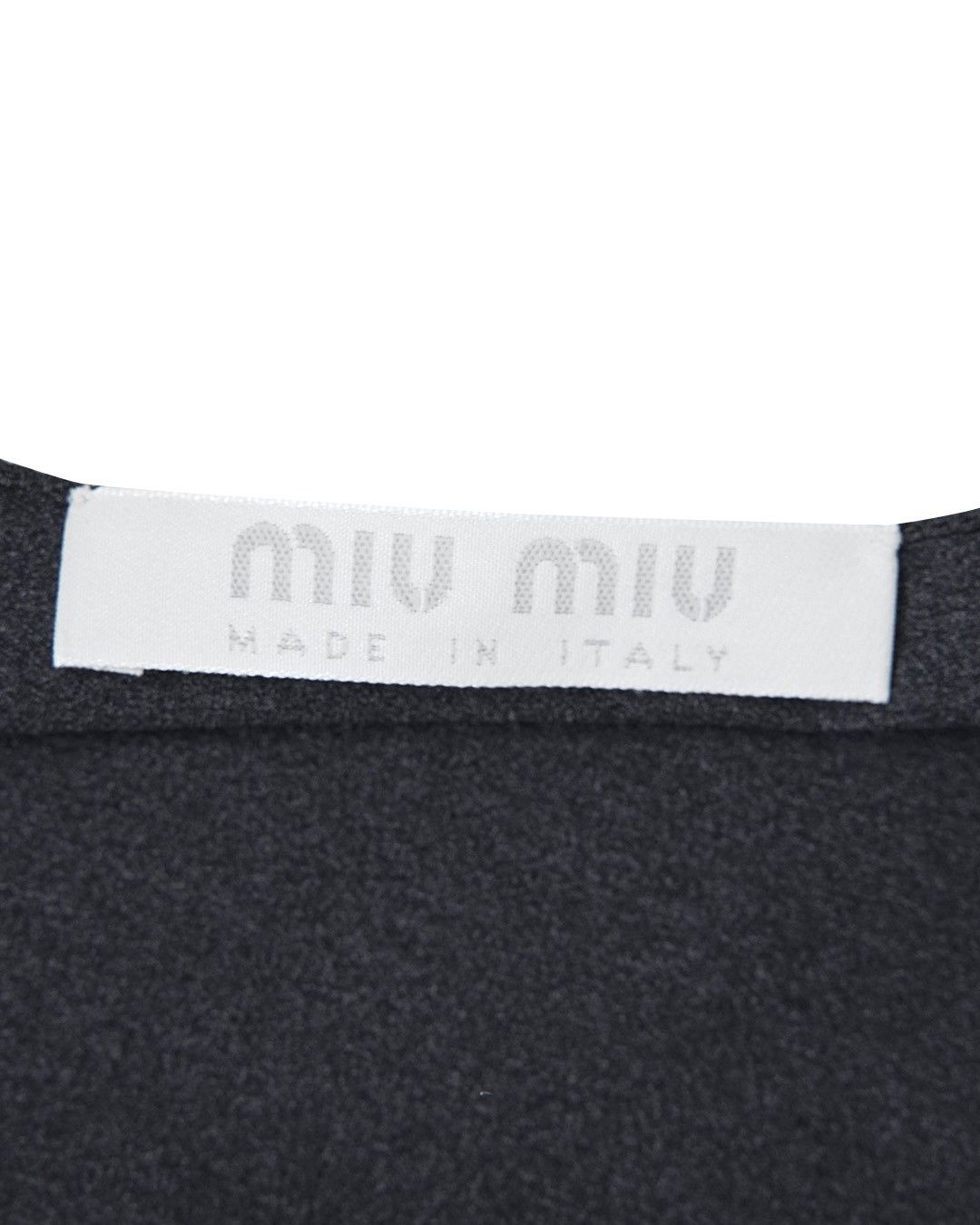 Miu Miu Miu Miu 90s Black Slip Dress Size XS / US 0-2 / IT 36-38 - 5 Thumbnail