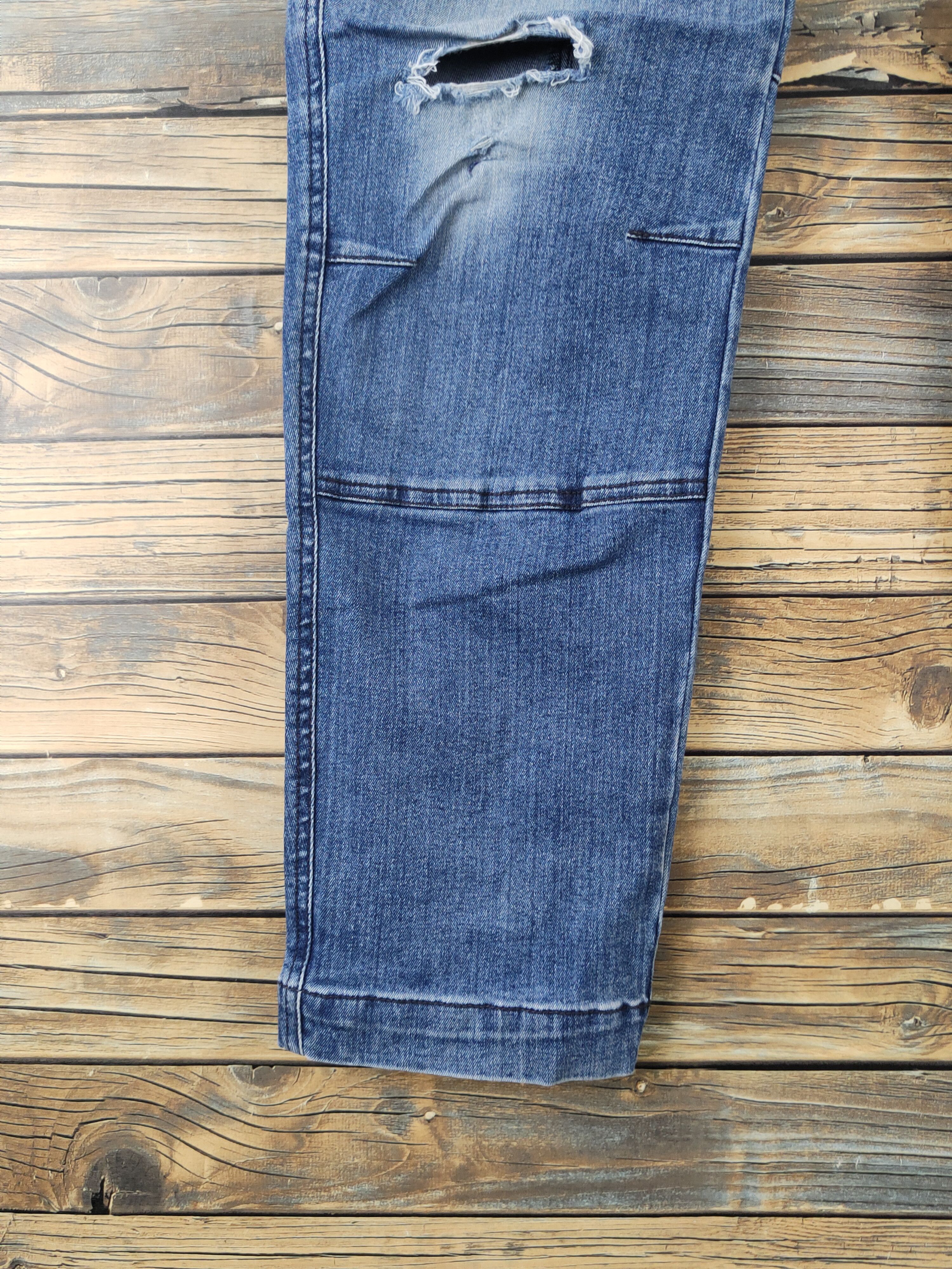 Japanese Brand Hummer tactical Distressed Ripped denim Jeans #W1865 Size US 33 - 6 Thumbnail