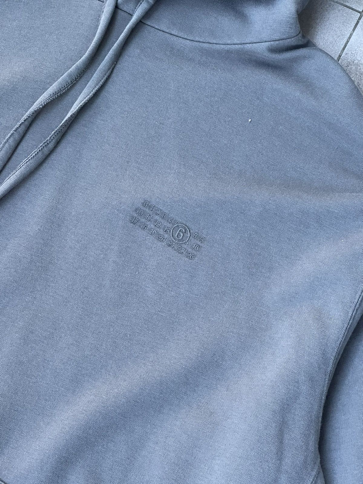 Maison Margiela !DS! SS23 Maison Margiela Logo Gray Oversized Hoodie Size XL / US 12-14 / IT 48-50 - 12 Thumbnail