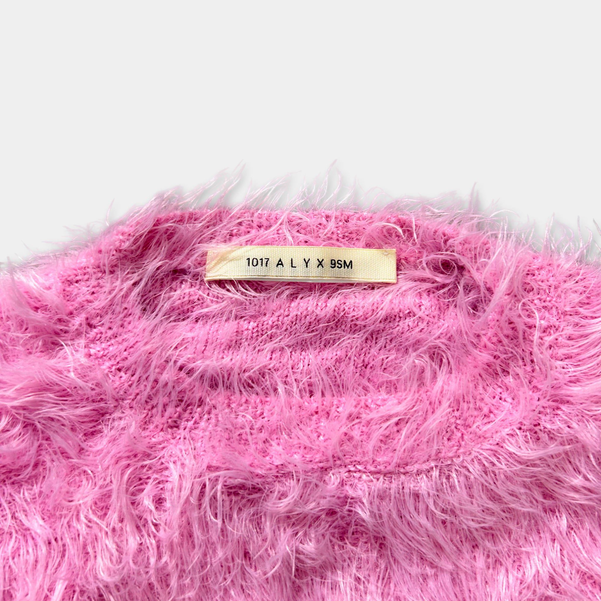 1017 ALYX 9SM 1017 Alyx 9SM Pink Mohair Sweater Size US L / EU 52-54 / 3 - 3 Thumbnail