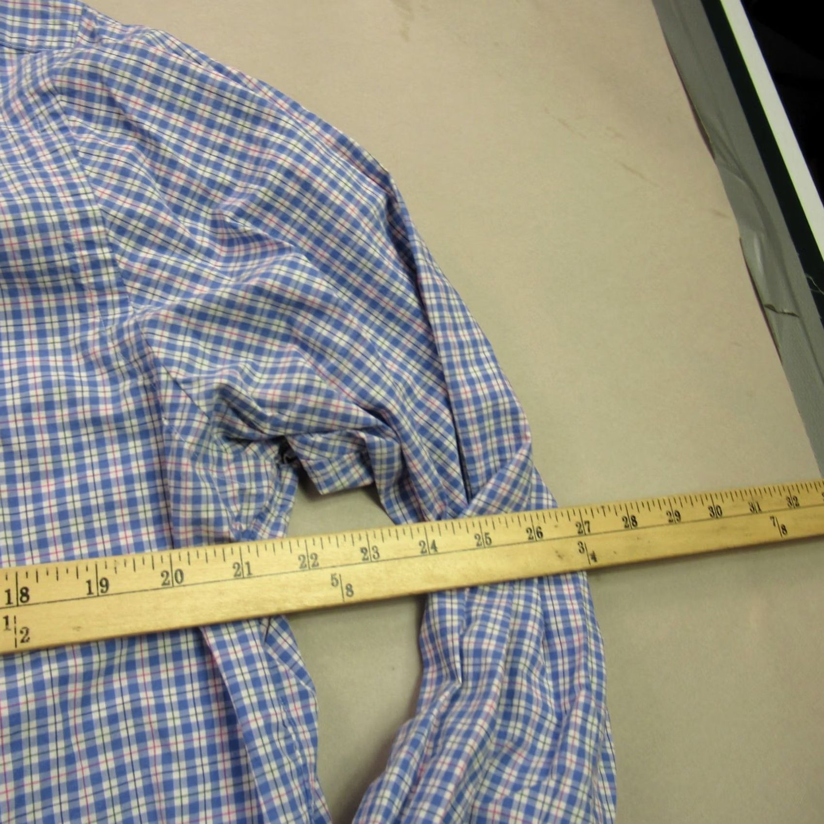 Polo Ralph Lauren Ralph Lauren Shirt Mens XL Long Sleeve Button Front Lightweight Plaid Size US XL / EU 56 / 4 - 7 Thumbnail