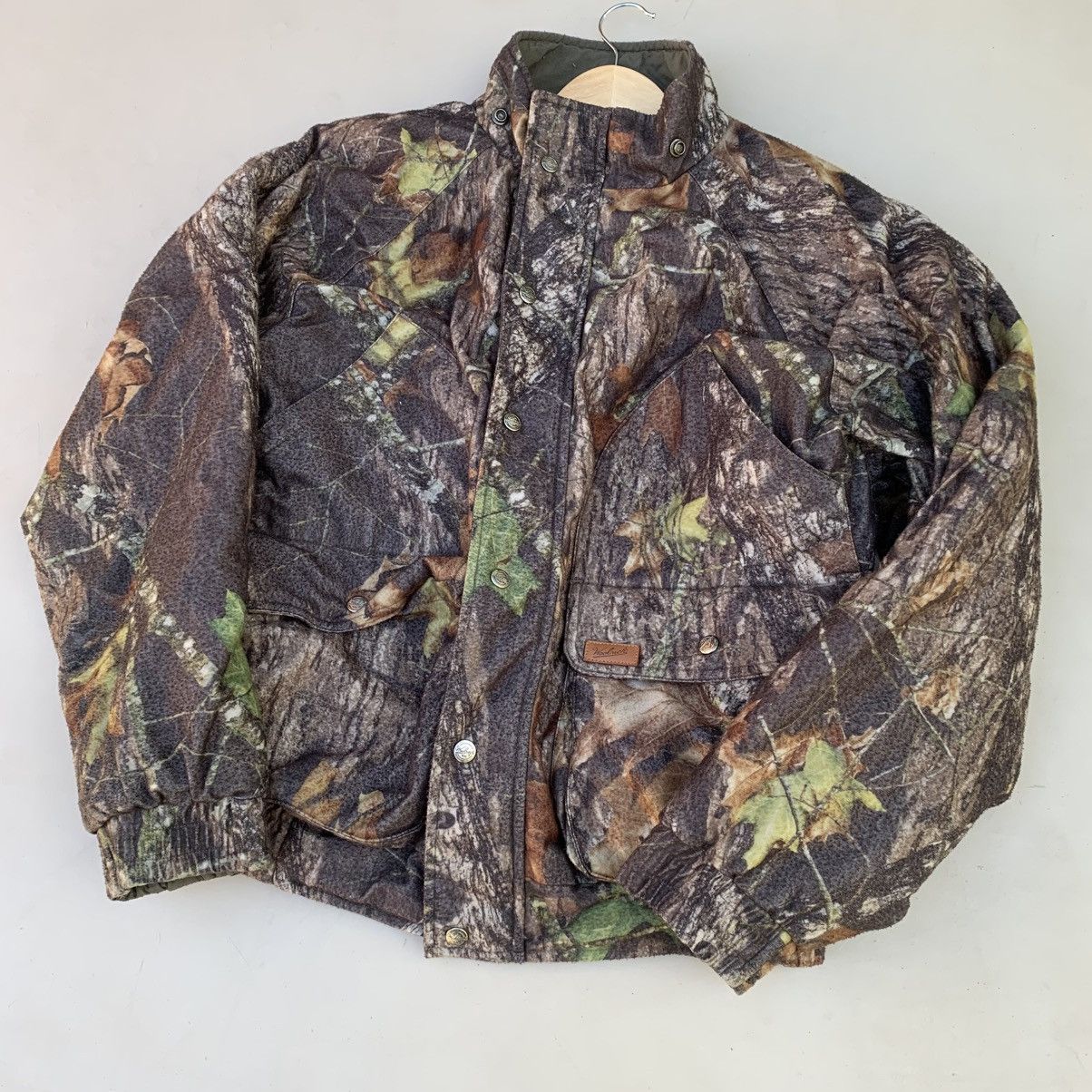 Woolrich Woolen Mills Woolrich real trees vintage jacket large rare 2 side Size US L / EU 52-54 / 3 - 3 Thumbnail
