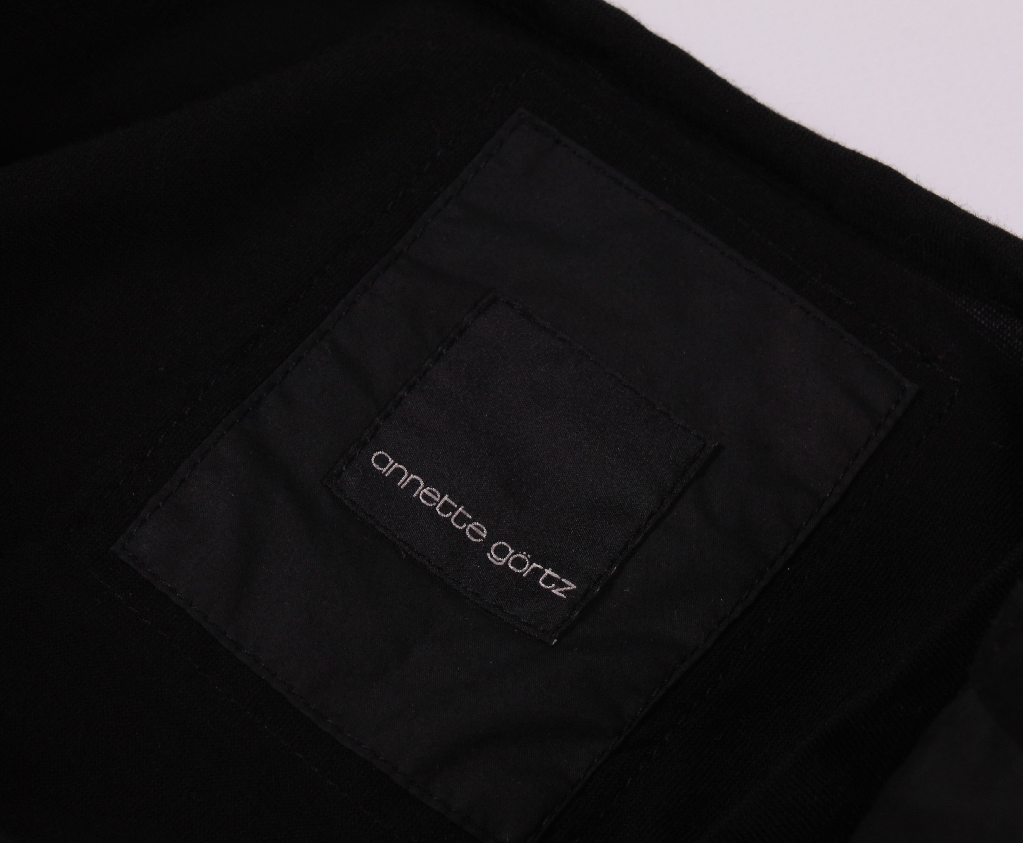 Annette Gortz Annette Gortz Avant Garde Black Top Size XL / US 12-14 / IT 48-50 - 6 Thumbnail