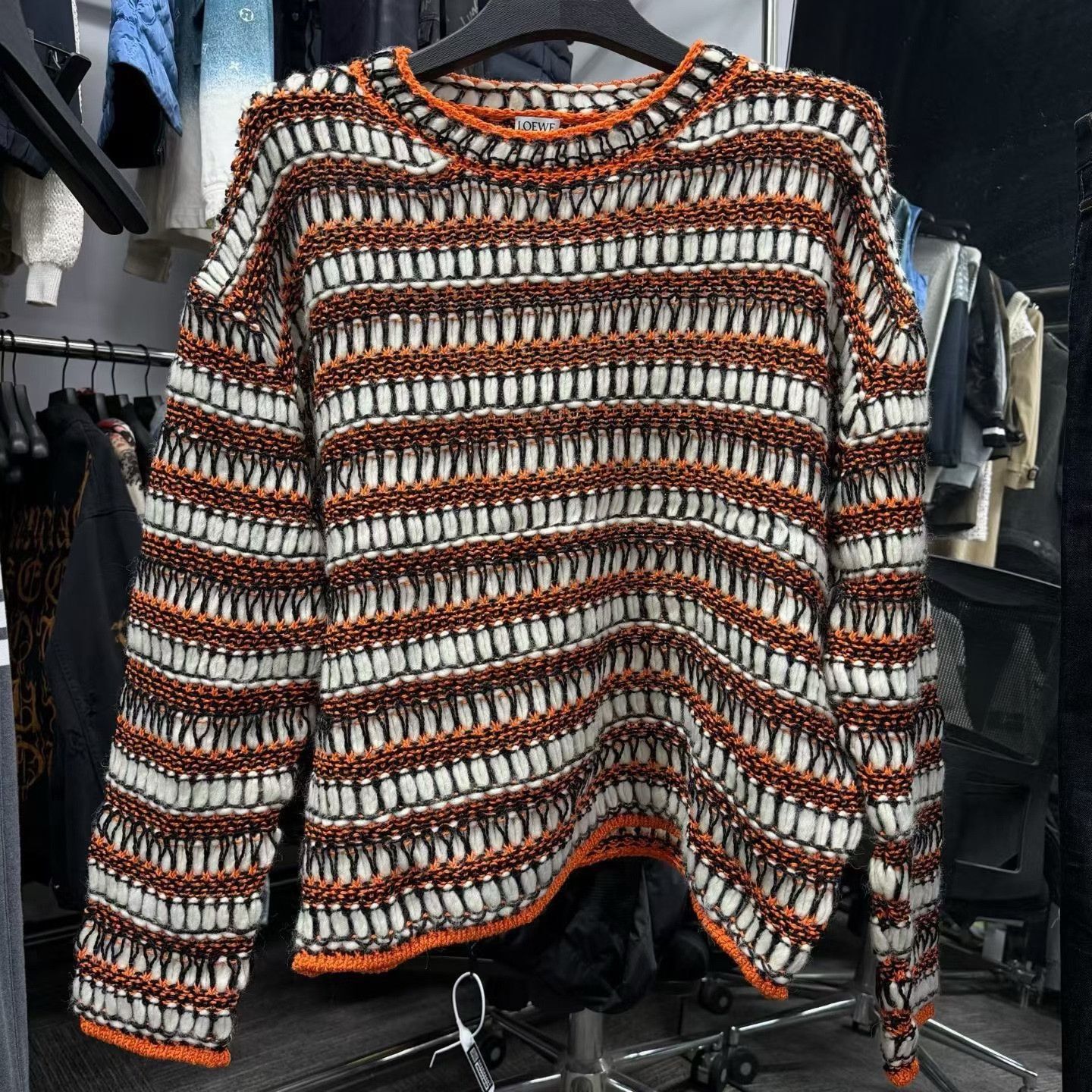 Loewe Loewe Hollow Out Knit Sweater Size S / US 4 / IT 40 - 1 Thumbnail