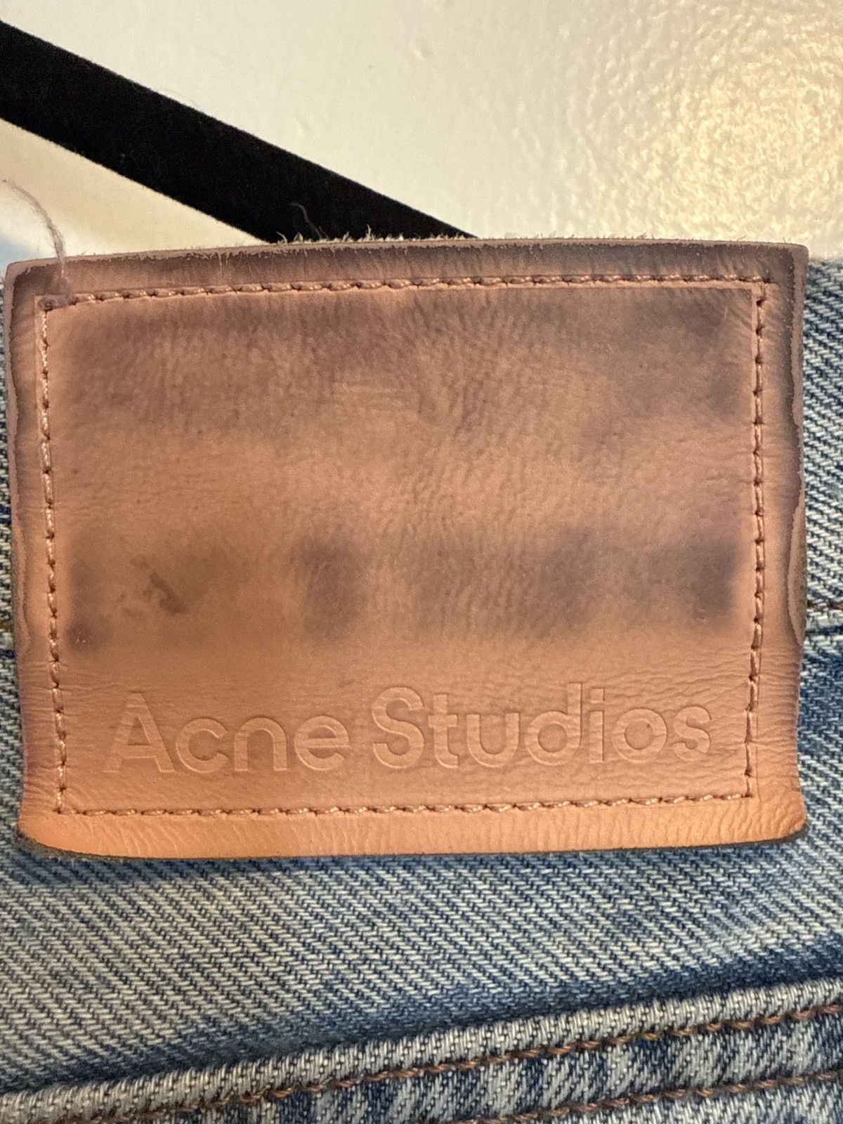 Acne Studios Acne Studios 1989 Loose Fit Light Blue Trash Jeans Size US 30 / EU 46 - 3 Thumbnail