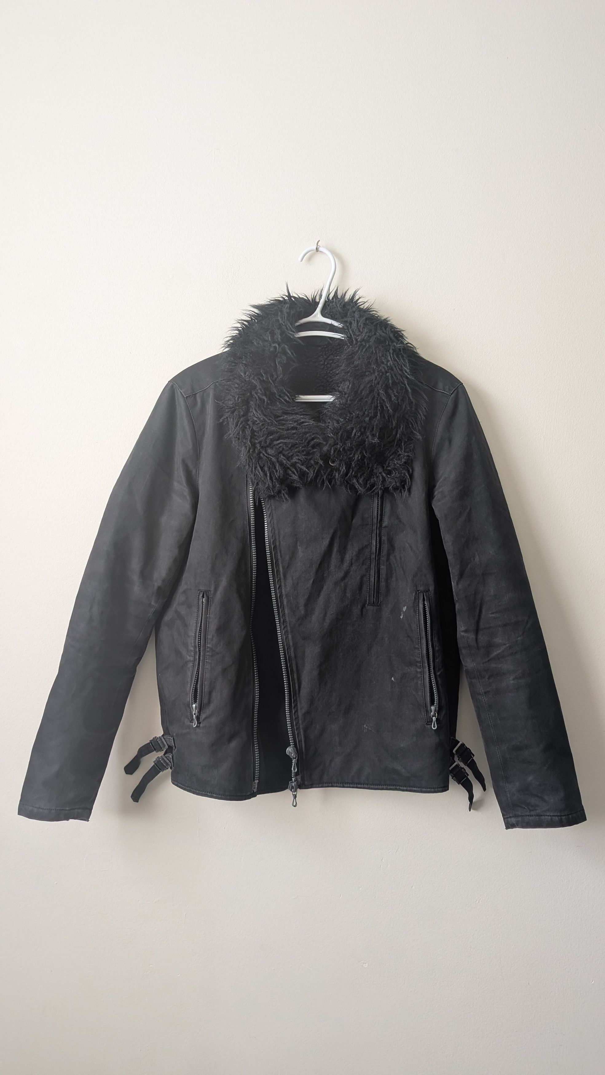 Attachment Attachment Shearling Biker Rider Jacket Size US S / EU 44-46 / 1 - 9 Thumbnail