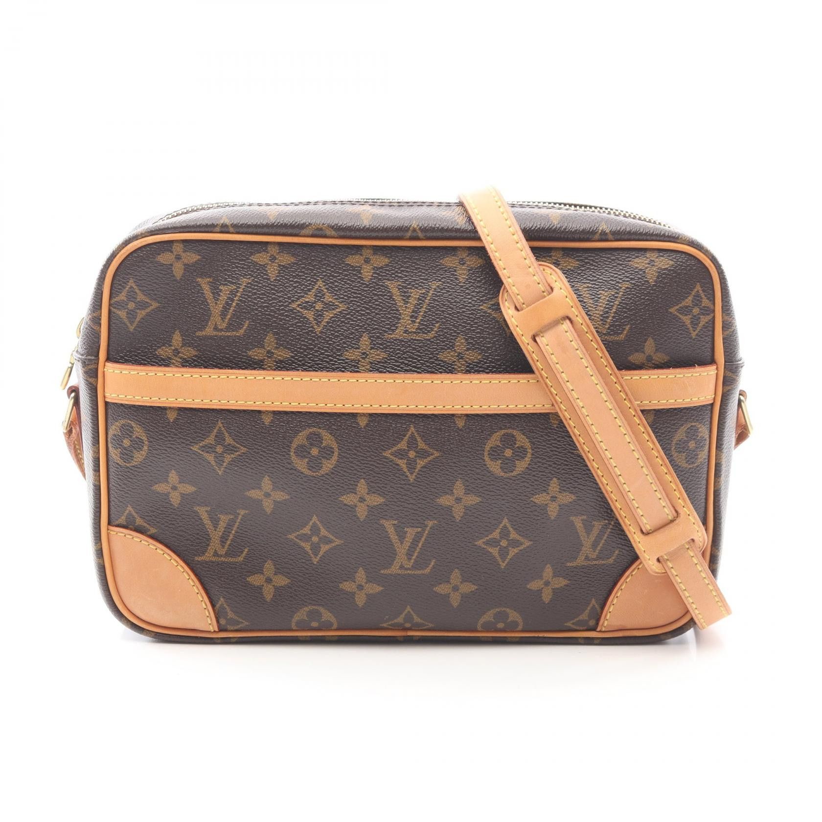Louis Vuitton Louis Vuitton Louis Vuitton Trocadero 27 Monogram Coated Canvas Shoulder Bag Textile Shoulder Bag M51274 DUTY FREE for USA Size ONE SIZE - 1 Thumbnail